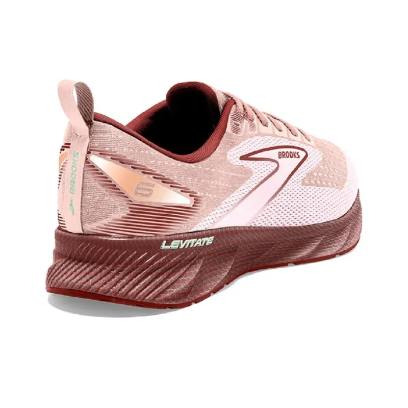 Brooks Women's Levitate StealthFit 6 'Peach Whip Pink'-2