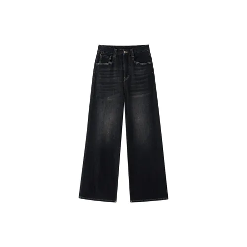 Luqingyi Jeans Women's Distressed Denim