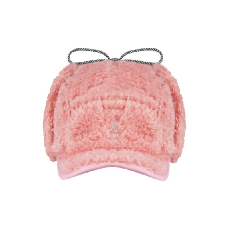 KANGOL Polyester Trapper Hats Men's Pink-2