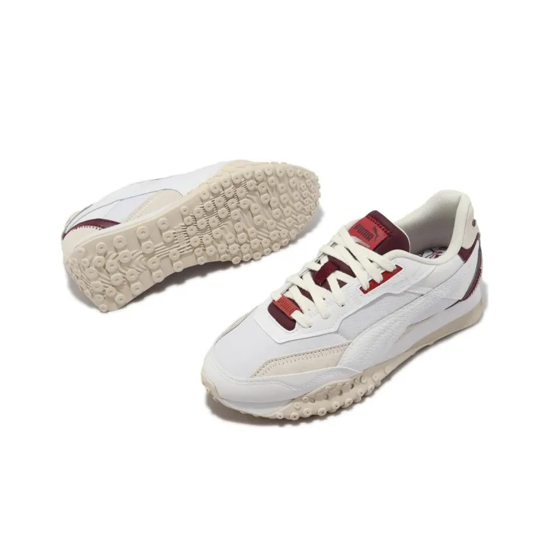 Puma Women's Blacktop Rider 'Soft - White Dark Jasper'-5