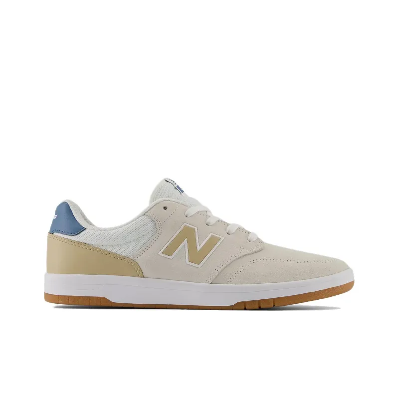 New Balance NB 425 Anti Slip Wear Resistant Low Top Skateboard Shoes Unisex Beige Yellow-1