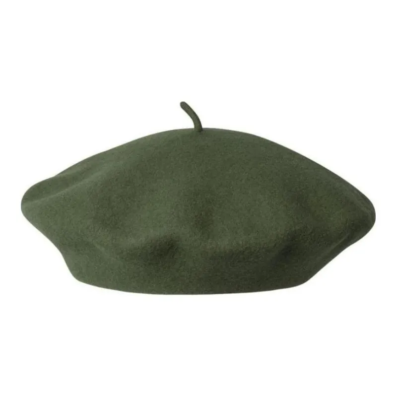 KANGOL Pure Wool Berets Unisex Green-0