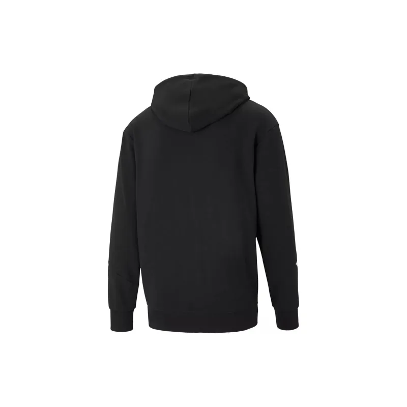 PUMA Hooded Sweatshirt REBEL FZ HOODIE TR Sweatshirt Men's Gray-1