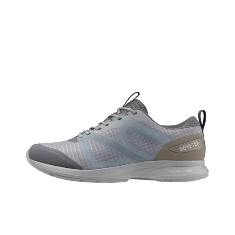Mizuno Cushioning Wear Resistant Low Top Running Shoes Unisex Gray-0