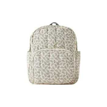 ZARA Cotton Backpack Regular Women's Light Beige Yellow