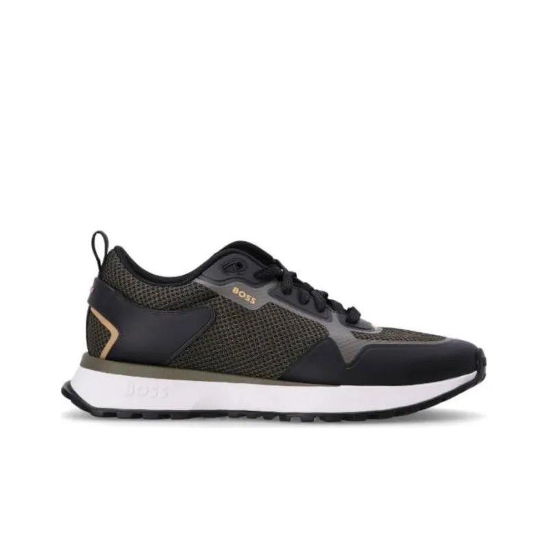 BOSS Logo-print Panelled Sneakers-1
