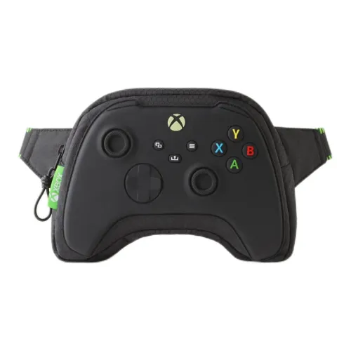 ZARA XBOX Collaboration Polyester Crossbody One Shoulder Fanny Pack Regular Men's Black