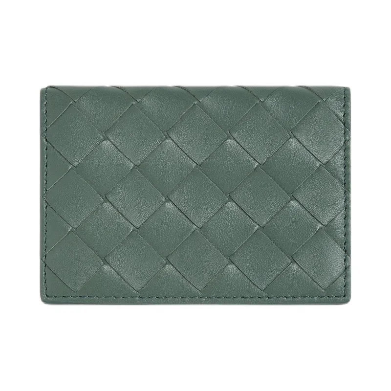 Bottega Veneta Woven Business Card Case-0