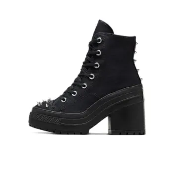 Chuck 70 De Luxe Heel Women's Converse Platform High 'Studded Black' Women's