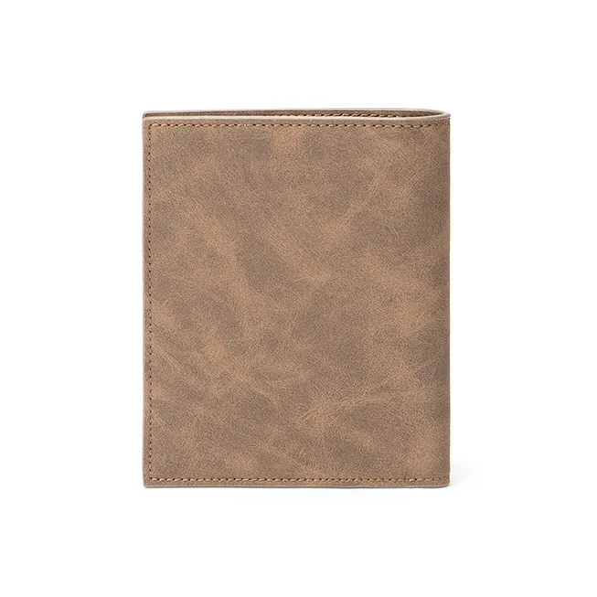 MashaLanti Microfiber Synthetic Leather Card Holder Wallet Regular Men's Coffee-3