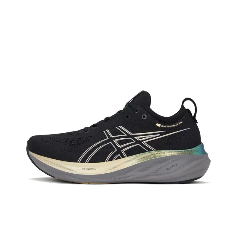 Asics Gel Nimbus 26 Platinum Black Champagne-0