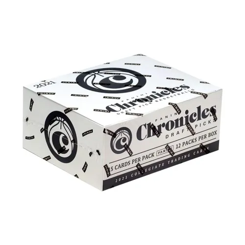 PANINI 2021 PANINI Chronicles Draft Picks Collegiate Basketball Factory Sealed Multi-Pack Cello Fat Pack Box