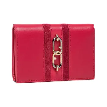 Furla Sirena Collection Leather Wallet Large Size Women's Pink