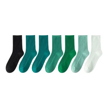 MIIOW Mid-Calf Socks Women's 7 Pack