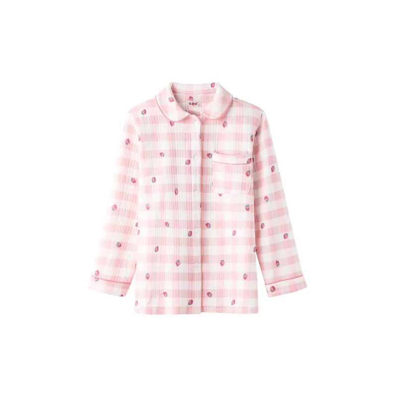 H YXIANG Pajama Set Women's Pink-1