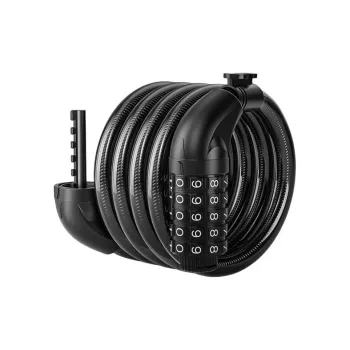 TOSUOD Bicycle Locks Aluminum Alloy Lock Core PVC Tube Coded Lock