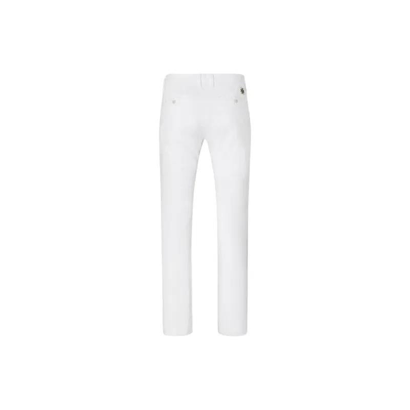 JACOB COHEN Bobby Logo Patch Low Rise Trousers-1