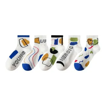 MIIOW Mid-Calf Socks Men's 5 Pack