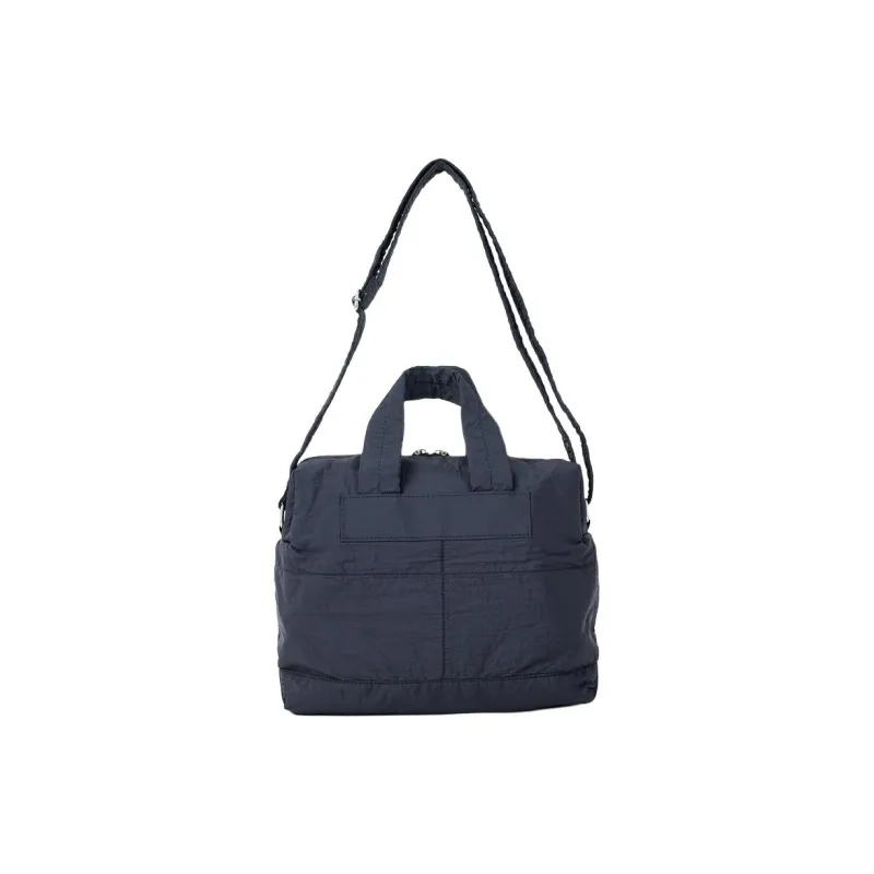 Anello Polyester Boston Bag Handbag Shoulder Bag Crossbody Bag Mini Women's Black-3