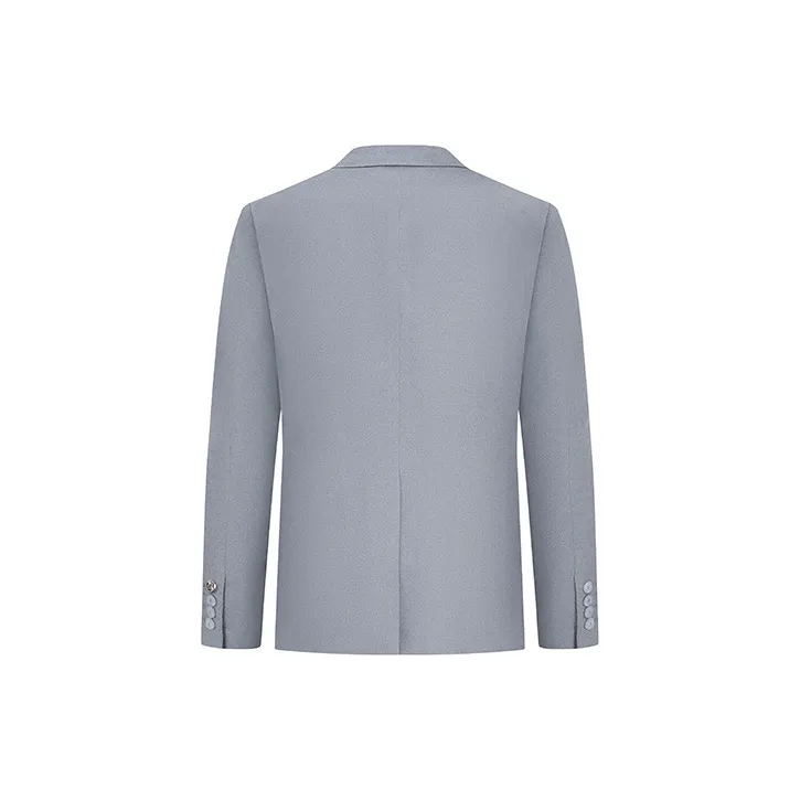 RARE Business Suits Coats Men's Gray Blue-1