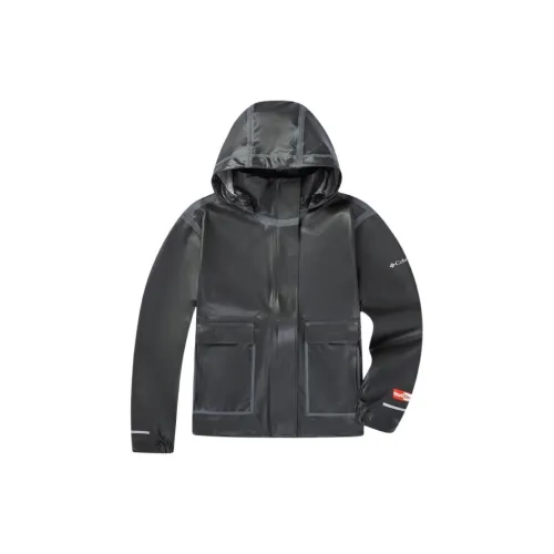 Columbia Windbreaker Jackets Women's Black