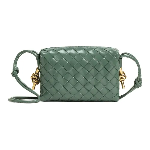 Bottega Veneta Mini Loop Woven Crossbody Bag