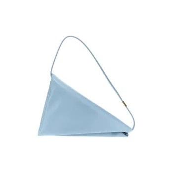 MARNI Prisma Logo Embossed Shoulder Bag