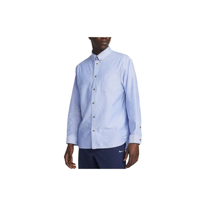 Nike Life Men's Long Sleeve Oxford Button Down Shirt-1