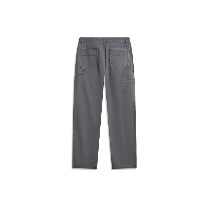 LiNing Casual Pants Men's Thunderstorm Gray-1