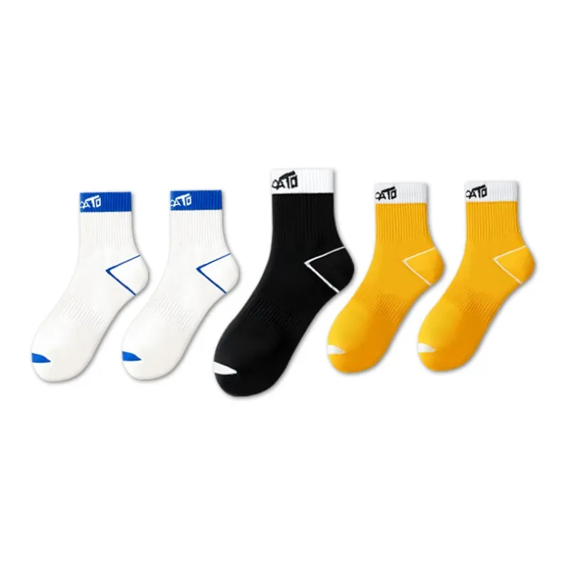LUOLIAN Mid Calf Socks Unisex 5 Pack-6