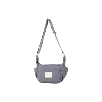 Anello Polyester Crossbody Bag Shoulder Bag Mini Women's Gray