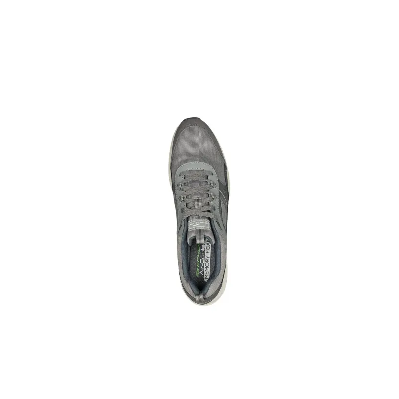 Skechers Cushioning Wear Resistant Low Top Casual Shoes Men's Gray-2