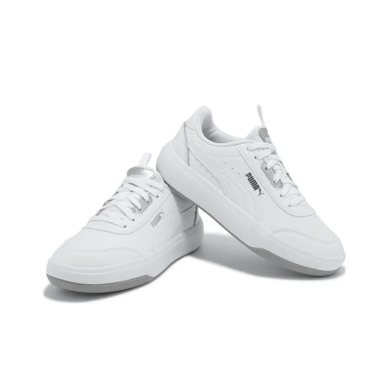 Puma Women's Tori 'Pop-Up Metallics - White Silver'-4