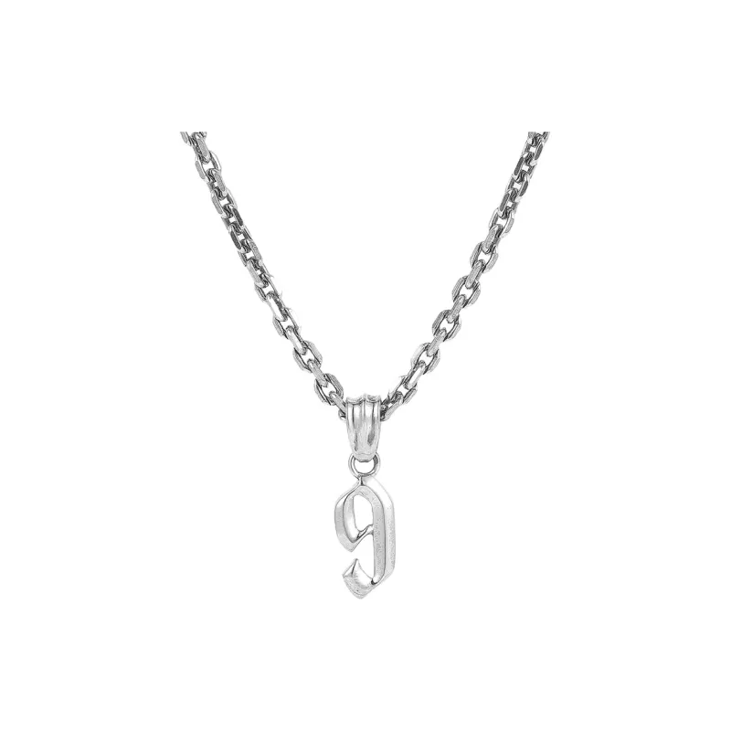 Ruibeila 925 Sterling Silver Necklaces Unisex-16