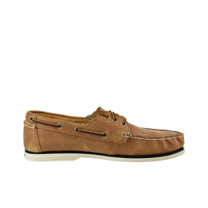 Polo Ralph Lauren Bienne Boat Shoe Tan-1