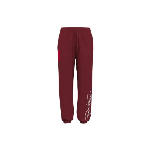 Under Armour Bruce Lee Co-branded Model Knitted Sweatpants Women's Burgundy