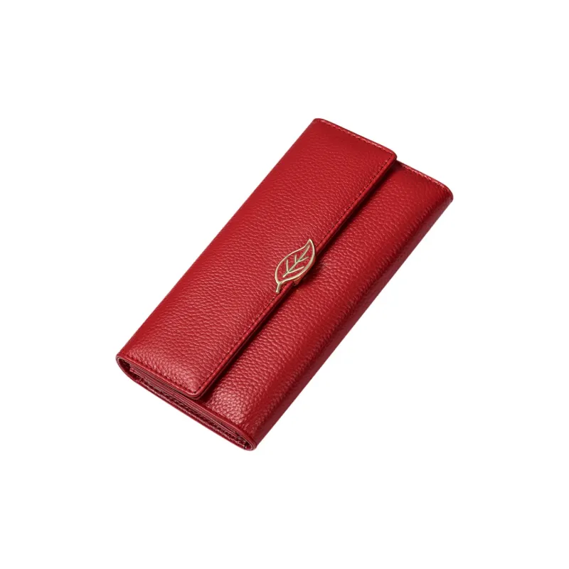 Banyanu Cow Leather Wallet Women's-3