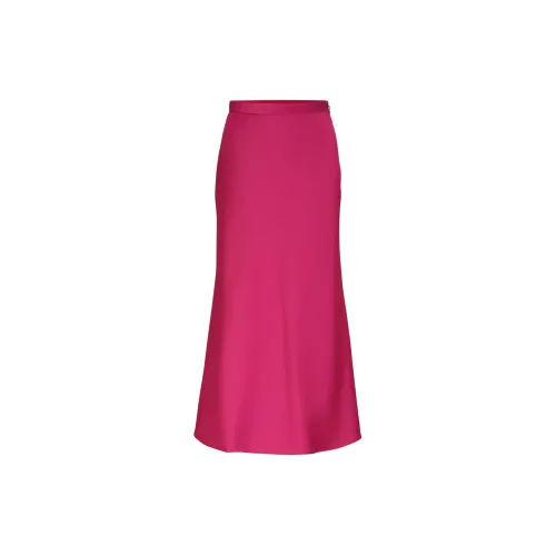 HUGO BOSS Casual Long Skirts Women's Pink