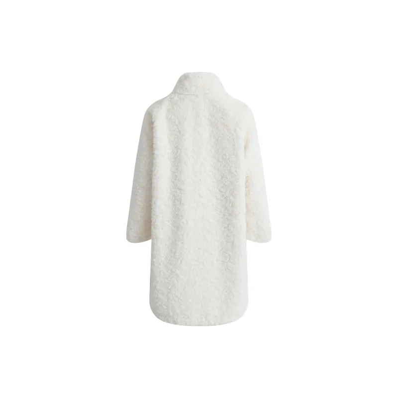 ELEVEN SLEEP Coats Women's White-1