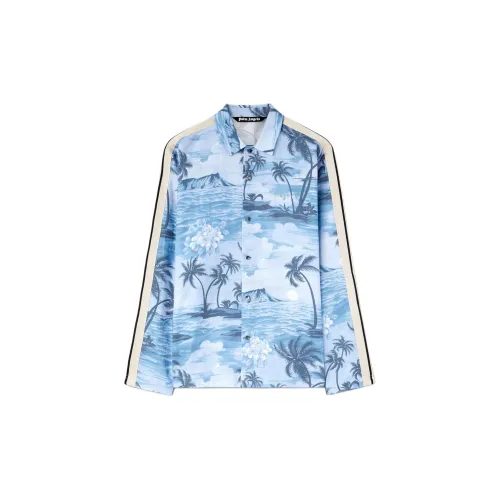 PALM ANGELS Sunset-print Track Shirt