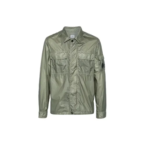 C.P.Company Shirts Men Orchid Green