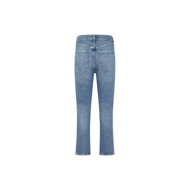 AGOLDE Riley High waisted Cropped Jeans-1