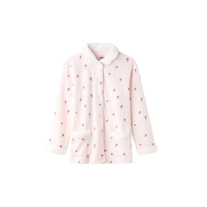 H YXIANG Pajama Set Women's Pink-1