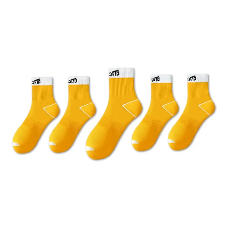 LUOLIAN Mid Calf Socks Unisex 5 Pack-42