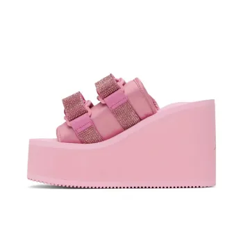 Blumarine Slide Slippers 10.7cm Women's Pink