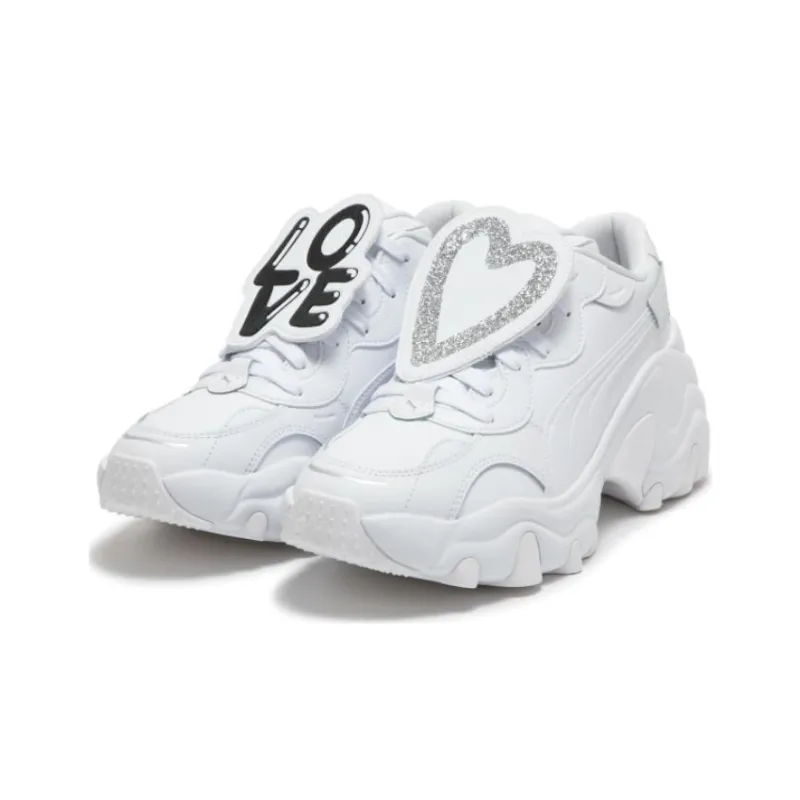 Puma Pulsar Wedge White Women's-3
