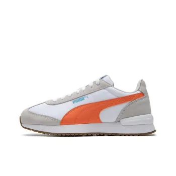 PUMA R78 Neon 'Grey White Orange'