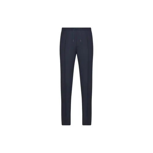 DIOR Knit Sweatpants Men Blue