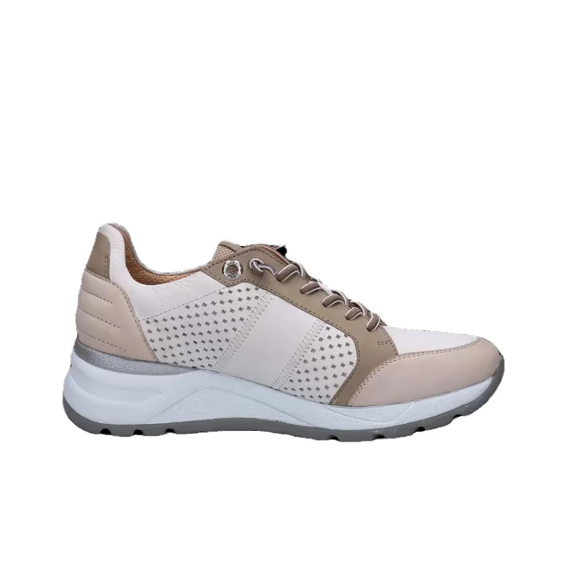 Bugatti Low-Top Casual Shoes Women's Pink Brown-1