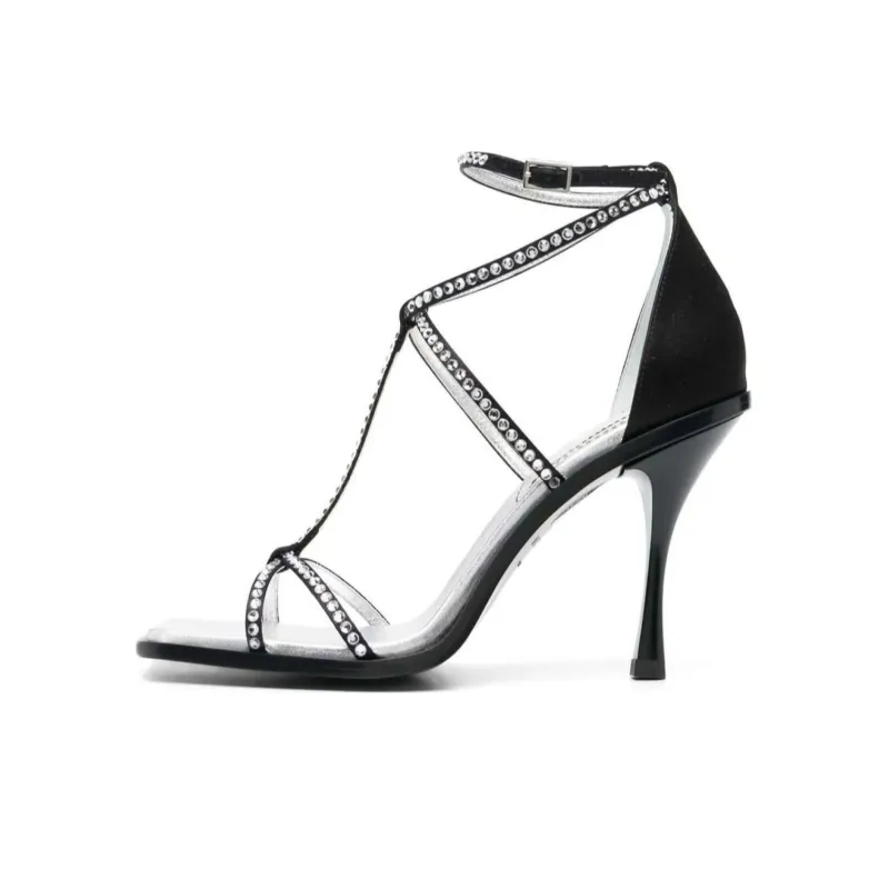 DSQUARED 2 Embellished Open Toe Sandals Women's-0